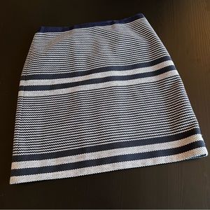 J. Crew A-line Striped Skirt